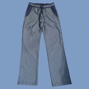 Med Couture Touch Cargo Pewter Scrub Pant Size XS